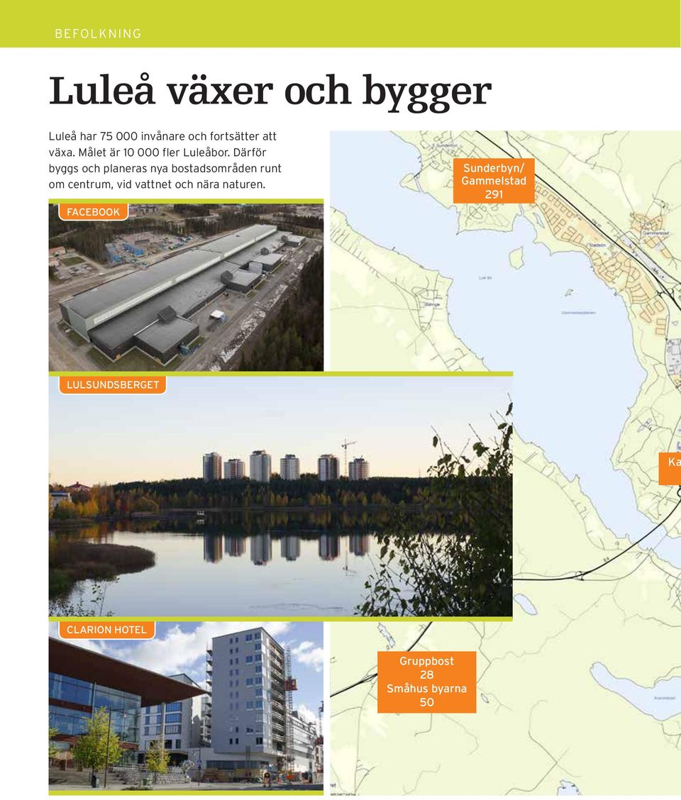 Därför byggs och planeras nya bostadsområden runt om centrum, vid vattnet