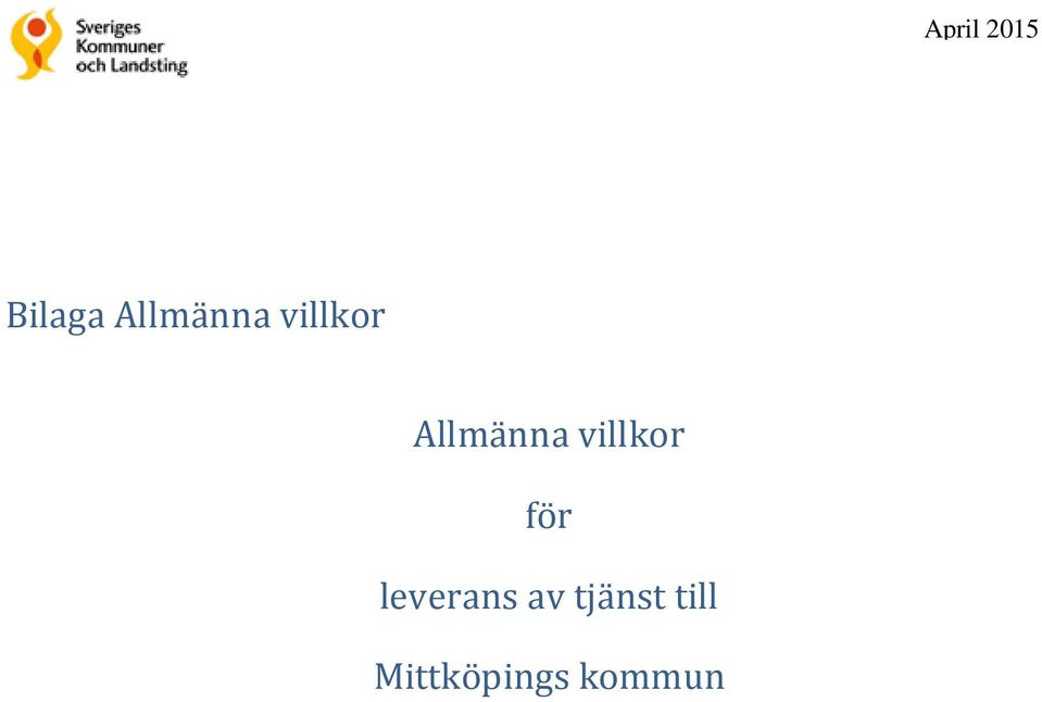 villkor för leverans