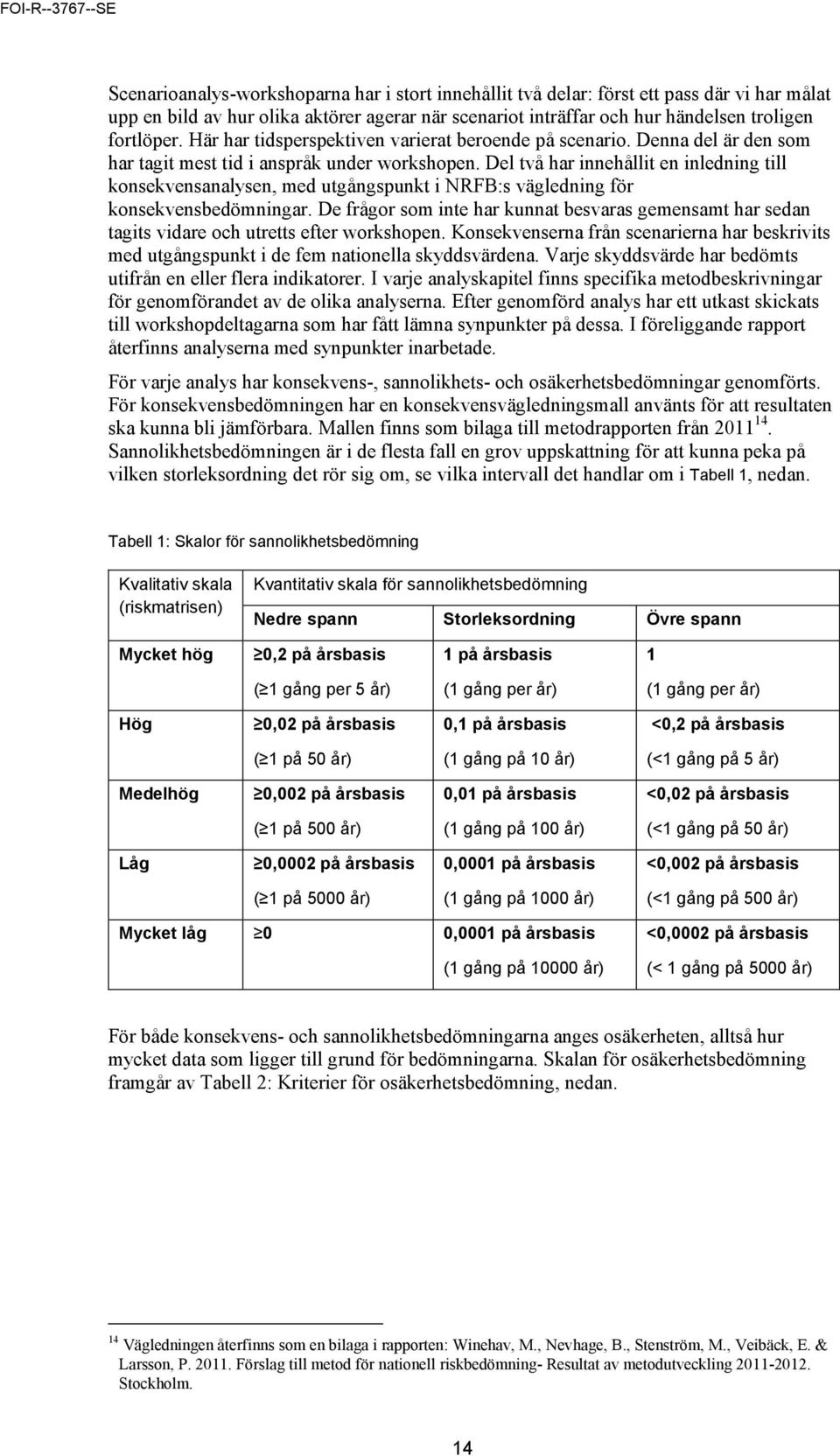 Del två har innehållit en inledning till konsekvensanalysen, med utgångspunkt i NRFB:s vägledning för konsekvensbedömningar.