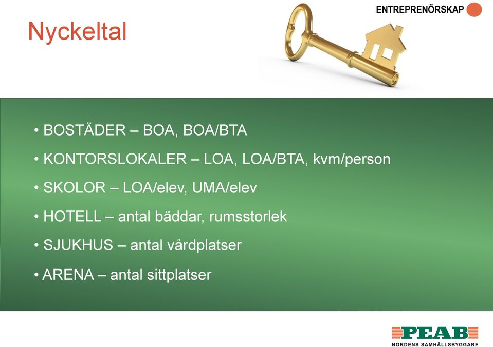 LOA/elev, UMA/elev HOTELL antal bäddar,