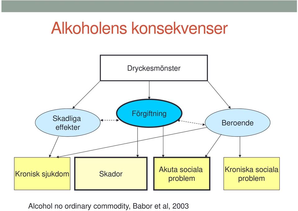 Skador Akuta sociala problem Kroniska sociala