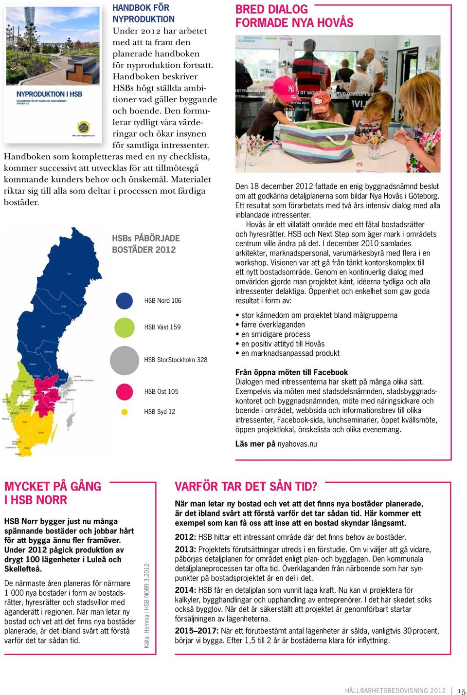 Handboken som kompletteras med en ny checklista, kommer successivt att utvecklas för att tillmötesgå kommande kunders behov och önskemål.