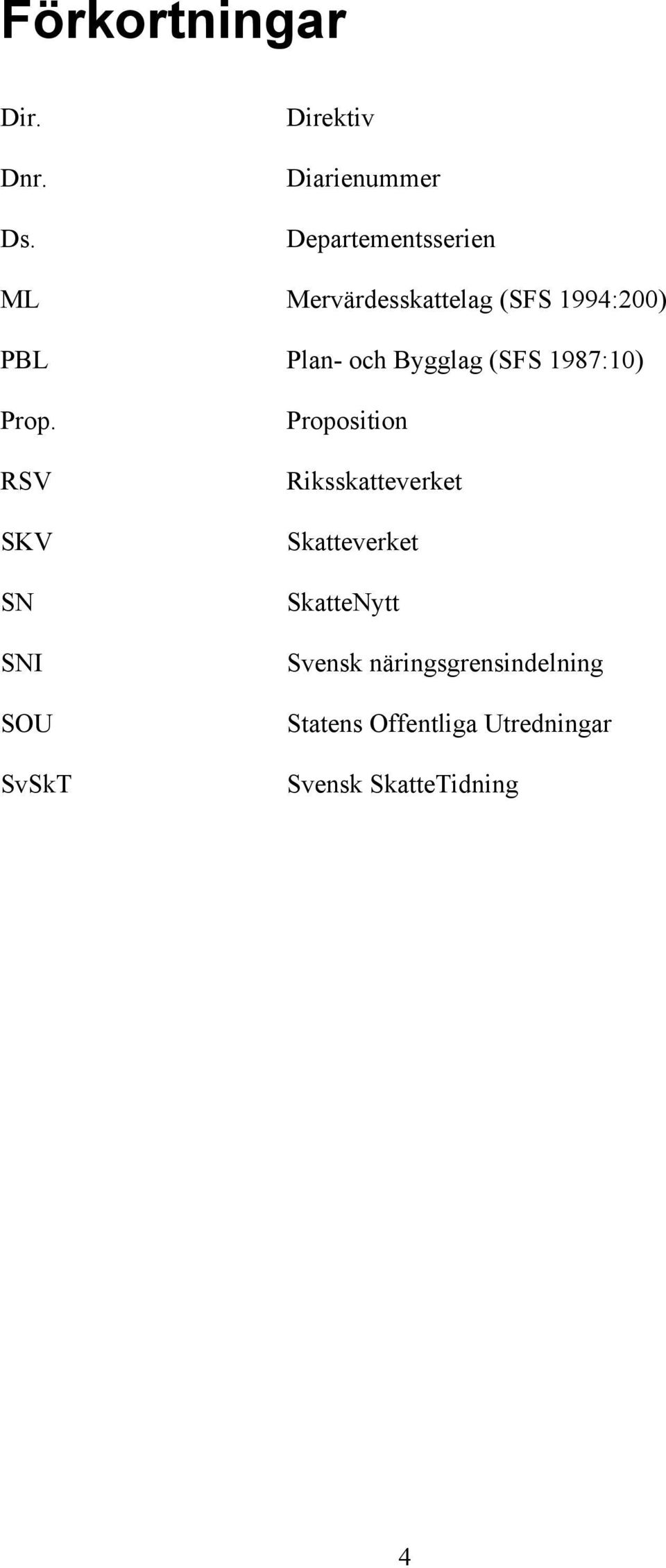 1994:200) PBL Plan- och Bygglag (SFS 1987:10) Prop.