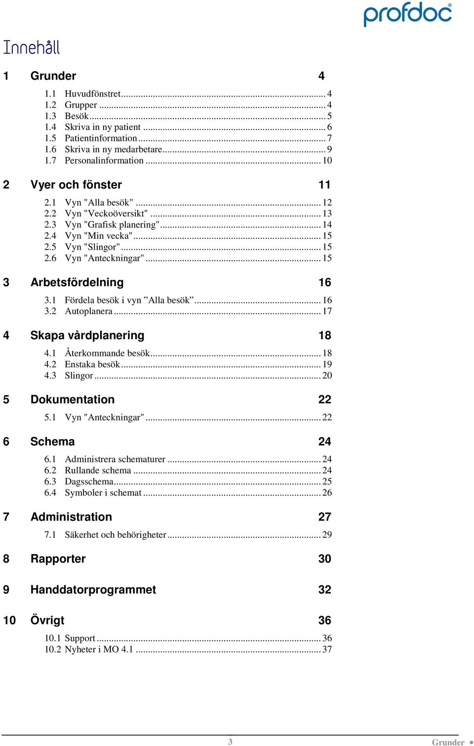 .. 15 3 Arbetsfördelning 16 3.1 Fördela besök i vyn Alla besök... 16 3.2 Autoplanera... 17 4 Skapa vårdplanering 18 4.1 Återkommande besök... 18 4.2 Enstaka besök... 19 4.3 Slingor.