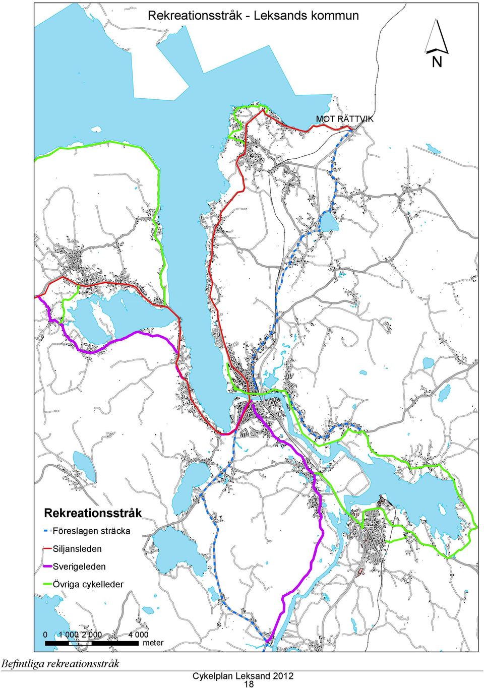 Siljansleden Sverigeleden Övriga cykelleder 0