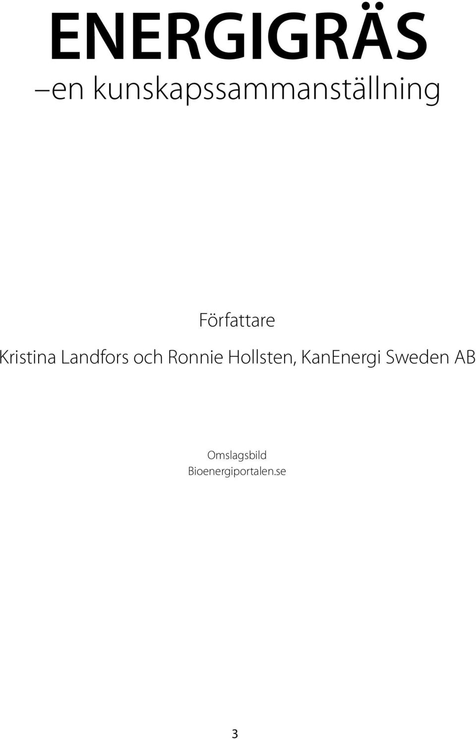 Kristina Landfors och Ronnie