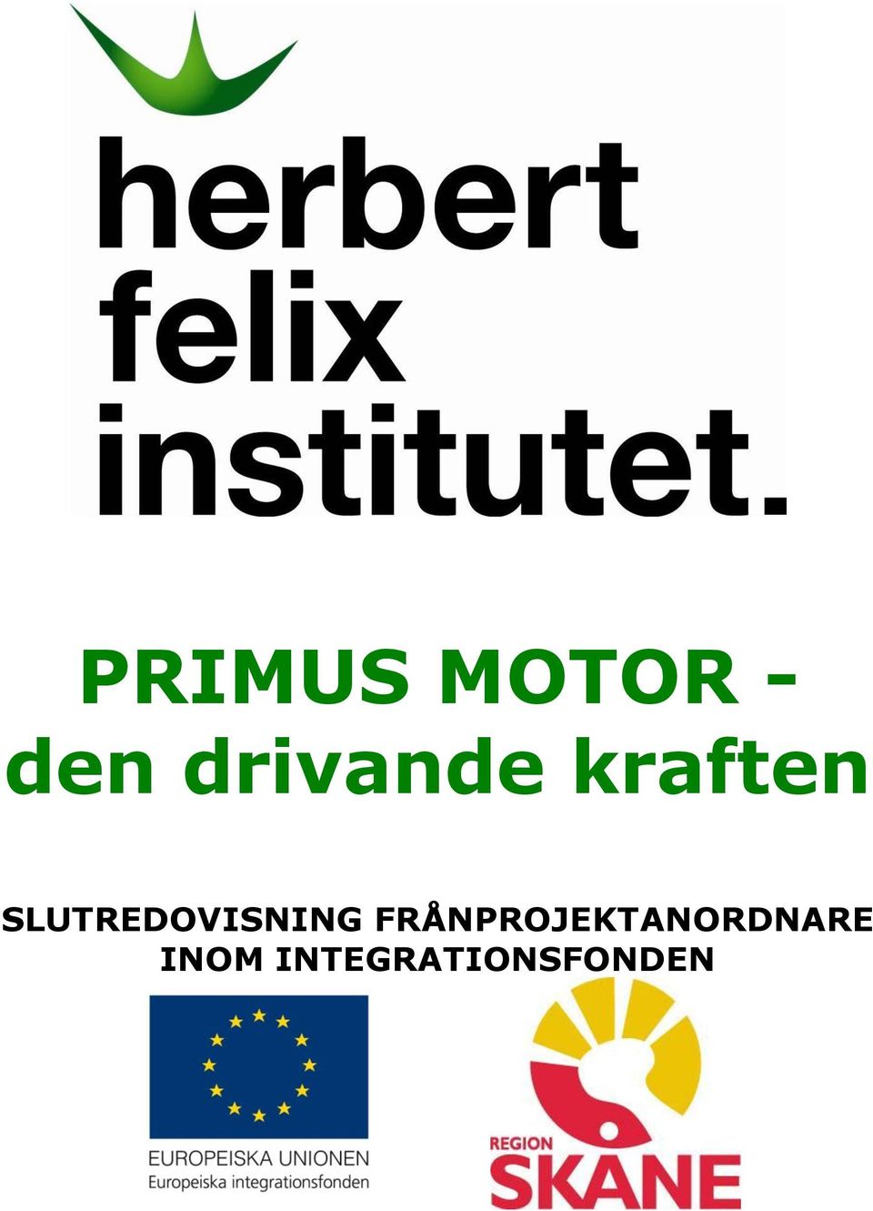 SLUTREDOVISNING