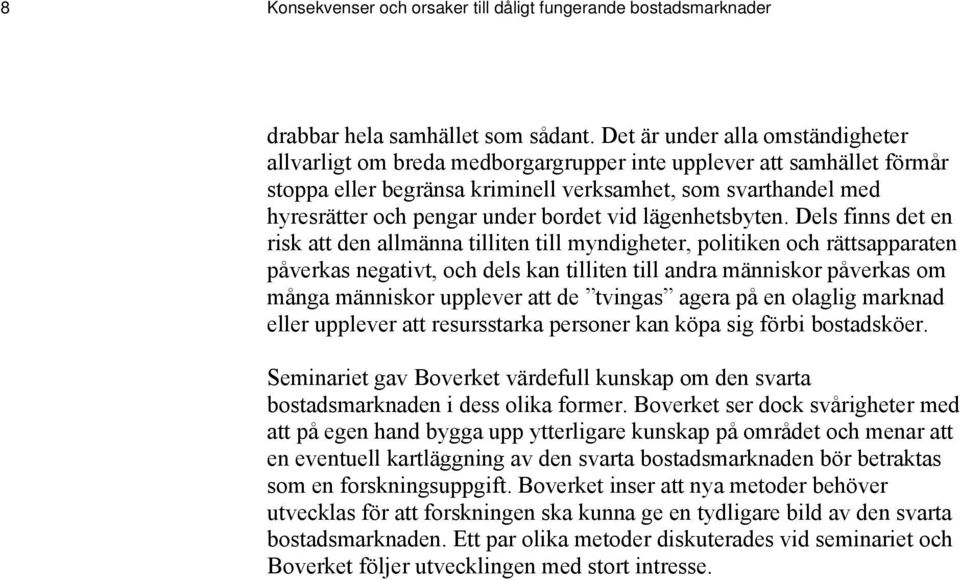 bordet vid lägenhetsbyten.