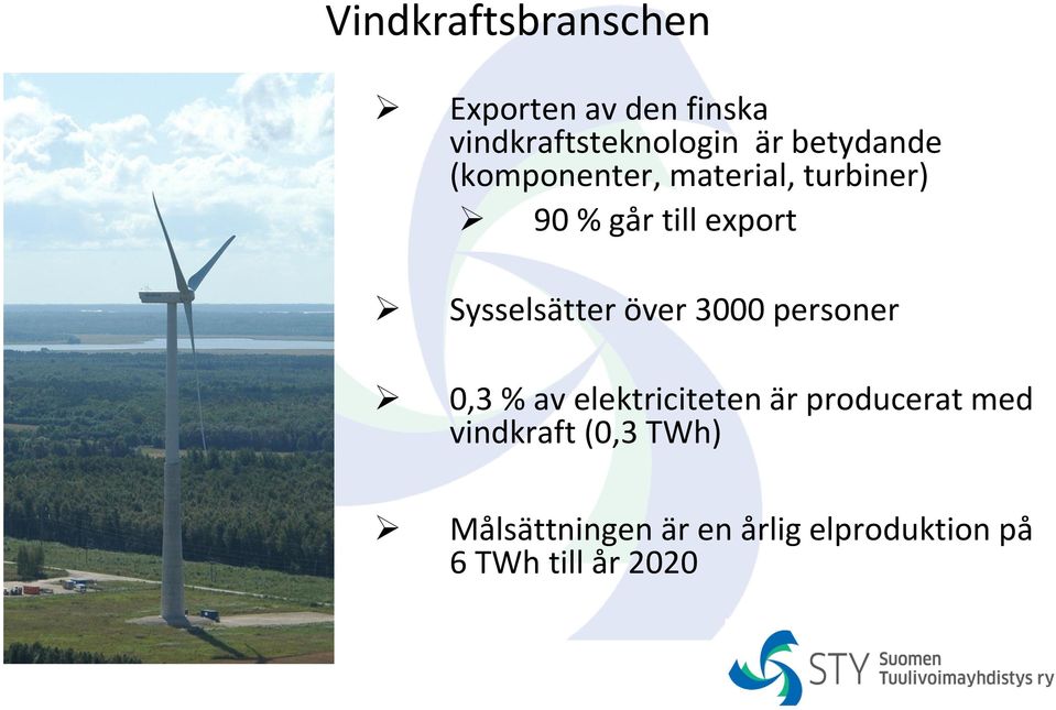 Sysselsätter över 3000 personer 0,3 % av elektriciteten är producerat