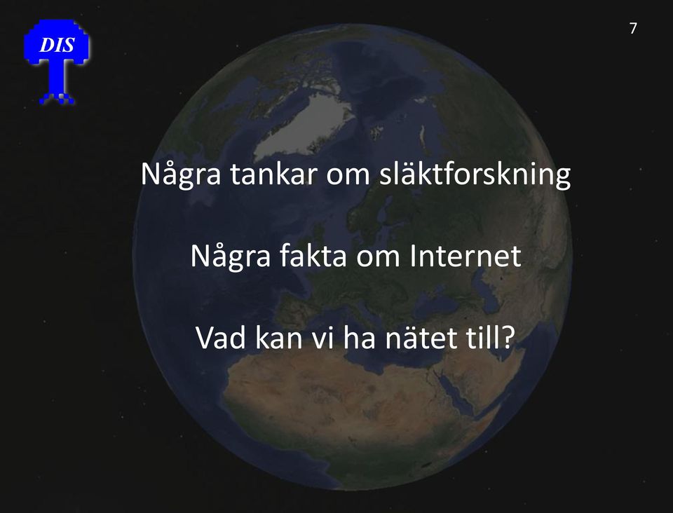 fakta om Internet