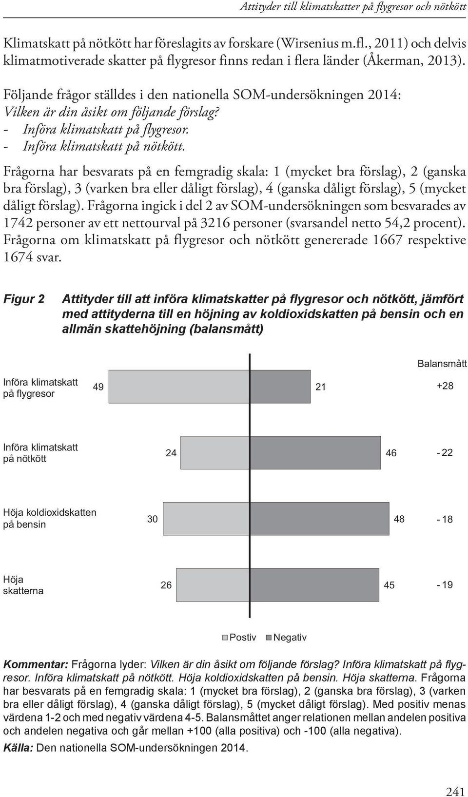 Frågorna har besvarats på en femgradig skala: 1 (mycket bra förslag), 2 (ganska bra förslag), 3 (varken bra eller dåligt förslag), 4 (ganska dåligt förslag), 5 (mycket dåligt förslag).