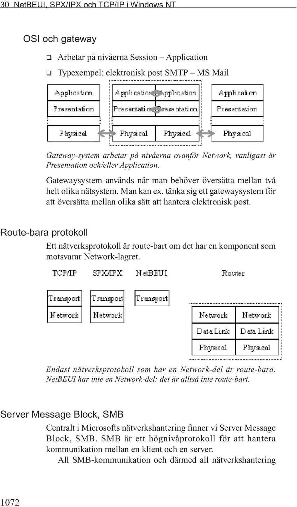 tänka sig ett gatewaysystem för att översätta mellan olika sätt att hantera elektronisk post.