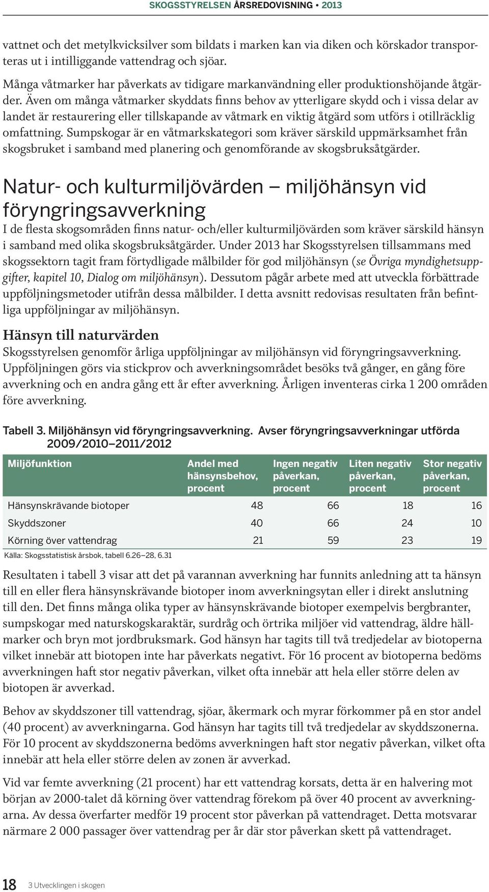 Även om många våtmarker skyddats finns behov av ytterligare skydd och i vissa delar av landet är restaurering eller tillskapande av våtmark en viktig åtgärd som utförs i otillräcklig omfattning.