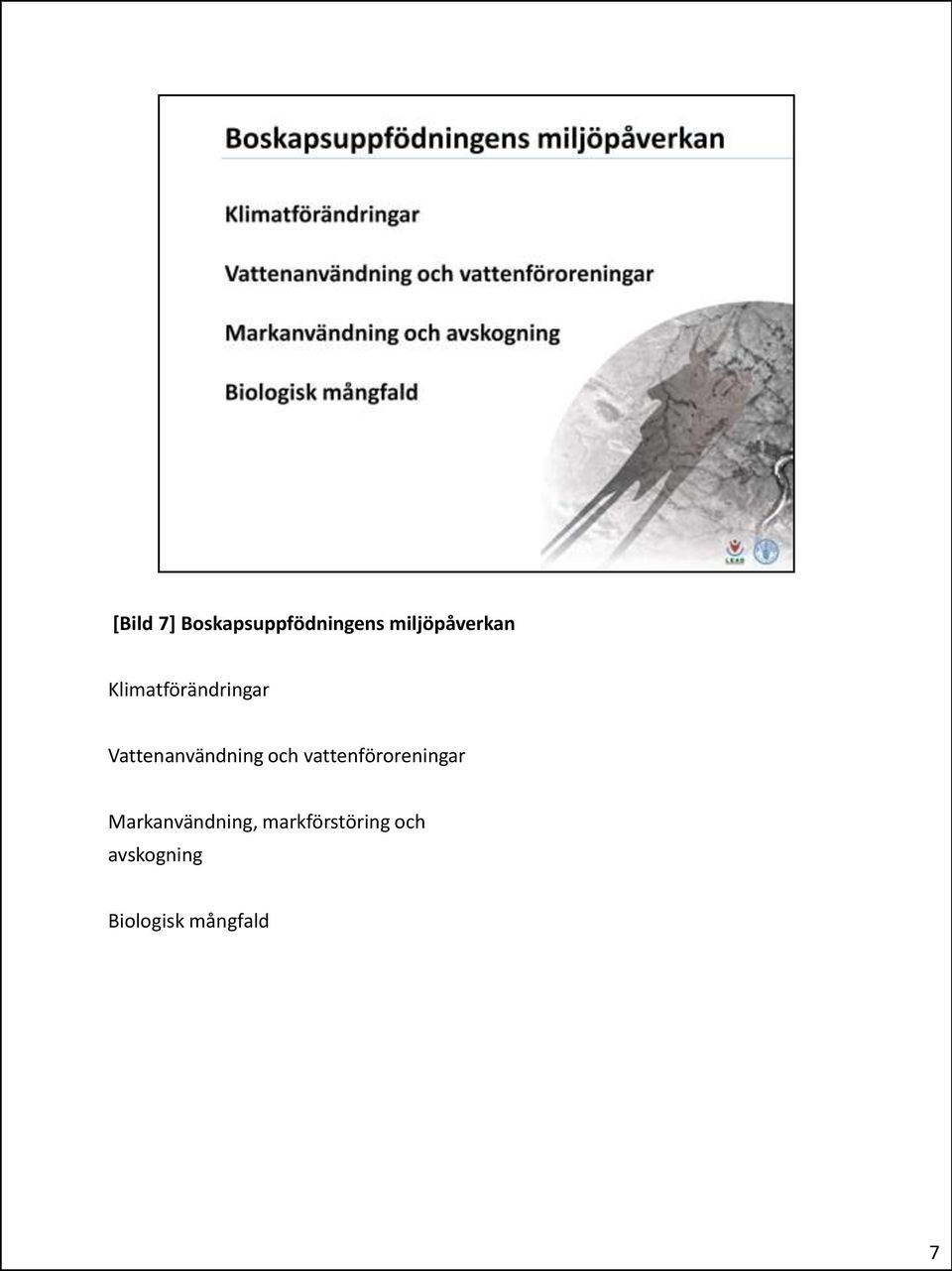 Vattenanvändning och vattenföroreningar
