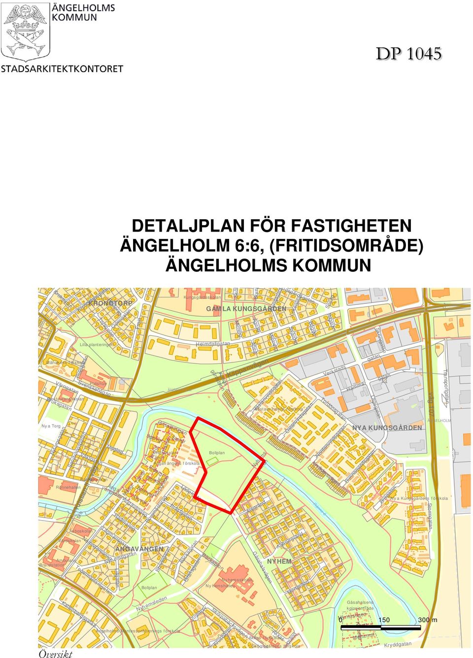 Bruksgatan Restaurangskolan Nya Torg Nytorgsgatan Sandvångsgatan Rönnehallen K.