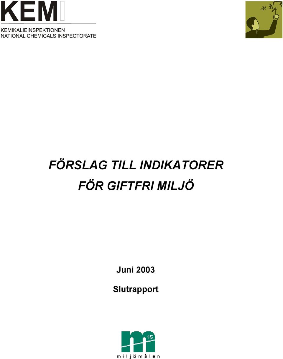 GIFTFRI MILJÖ