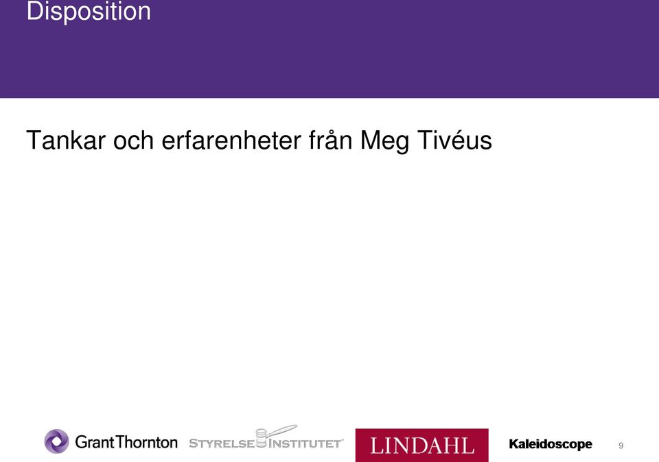 erfarenheter