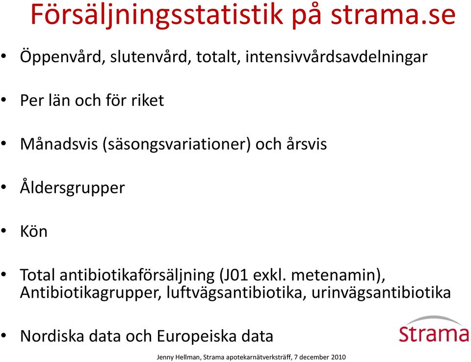 riket Månadsvis (säsongsvariationer) och årsvis Åldersgrupper Kön Total