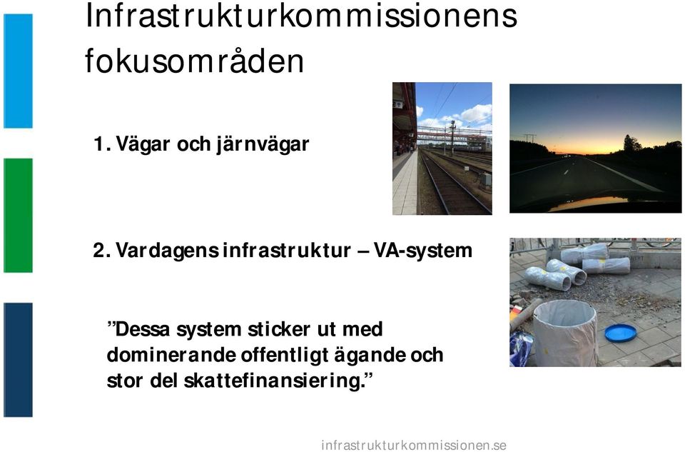 Vardagens infrastruktur VA-system Dessa system