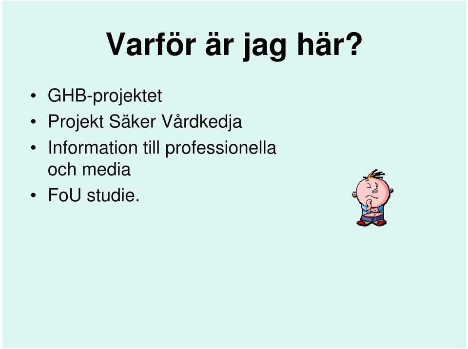 Vårdkedja Information till