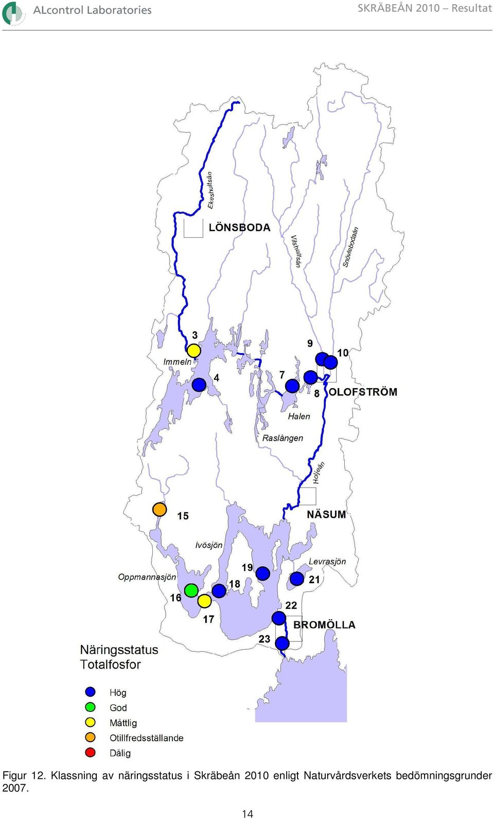 Skräbeån 2010 enligt