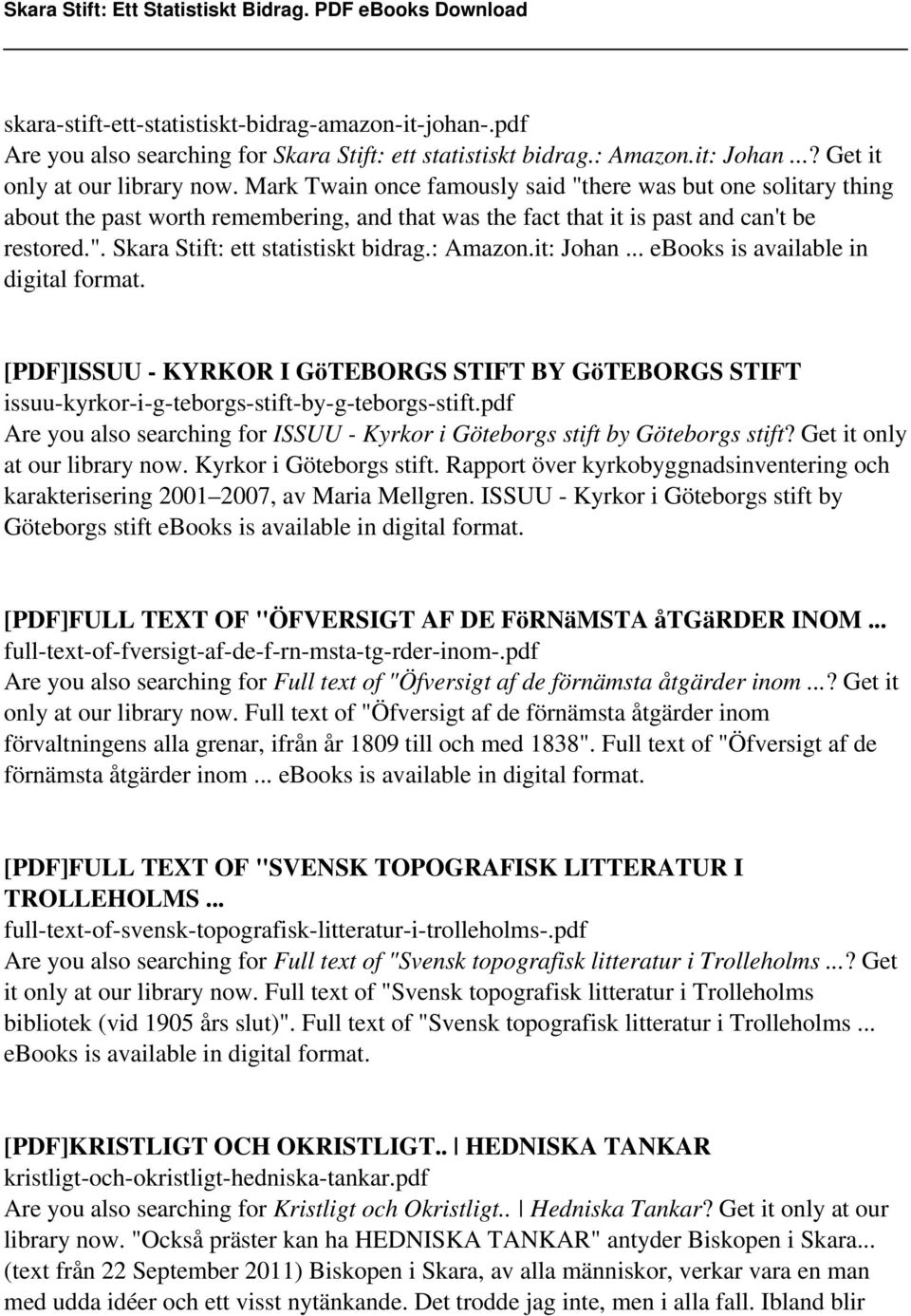 : Amazon.it: Johan... ebooks is available in [PDF]ISSUU - KYRKOR I GöTEBORGS STIFT BY GöTEBORGS STIFT issuu-kyrkor-i-g-teborgs-stift-by-g-teborgs-stift.