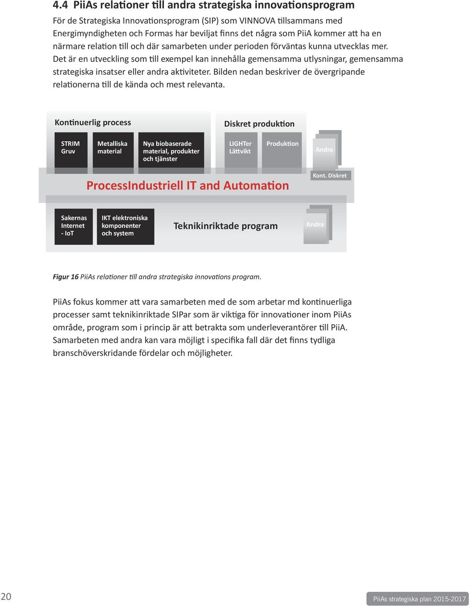 Det är en utveckling som till exempel kan innehålla gemensamma utlysningar, gemensamma strategiska insatser eller andra aktiviteter.