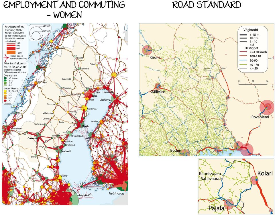 1- år, Bodö studentkorrigerat Differens mot rikssnitt Över rikssnitt > %-enh - 1- -1 Under rikssnitt -1 %-enh 1- - -7 >7 Mo i Rana