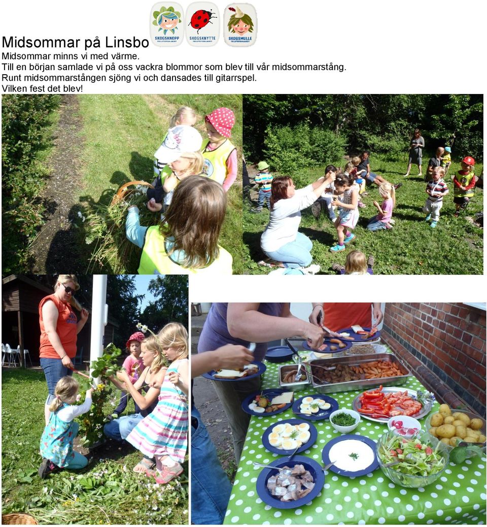 blev till vår midsommarstång.