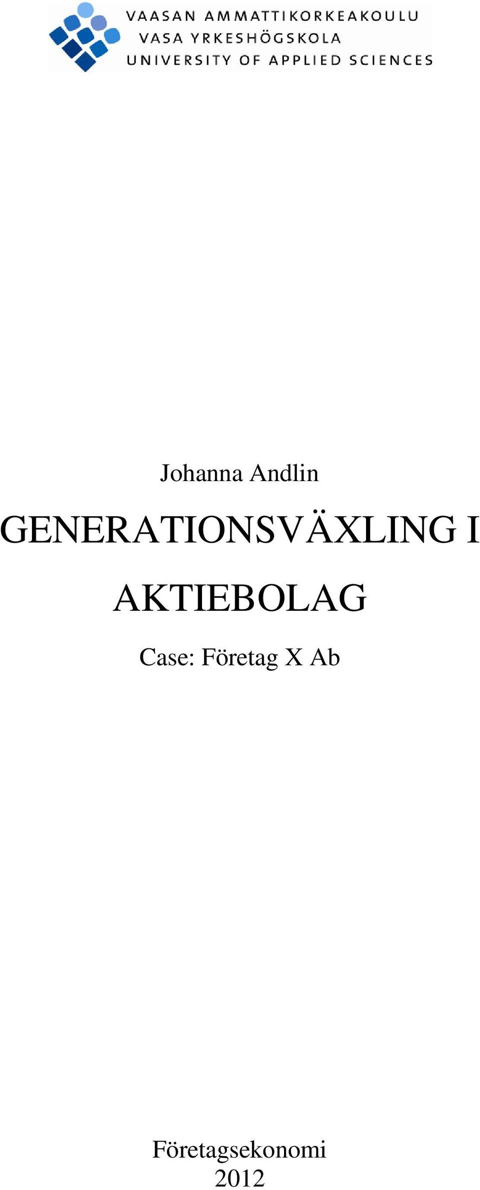 AKTIEBOLAG Case: