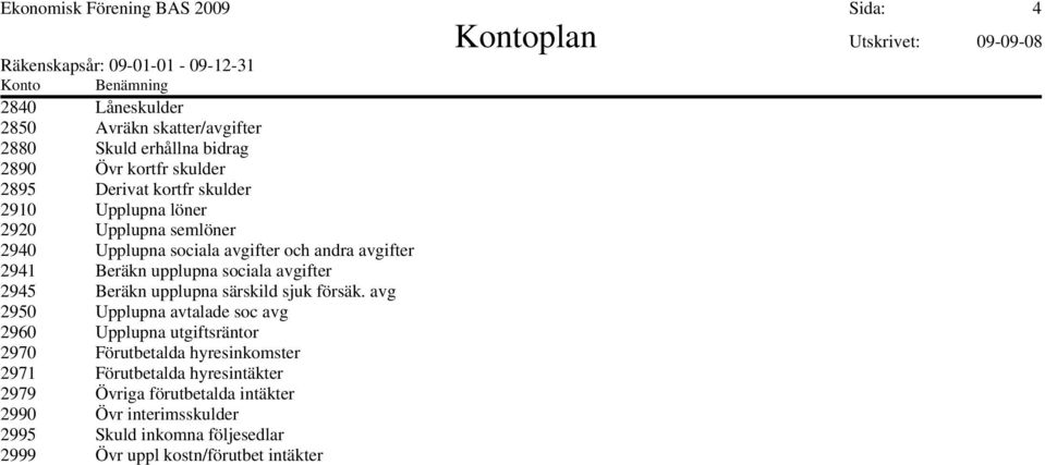 2945 Beräkn upplupna särskild sjuk försäk.