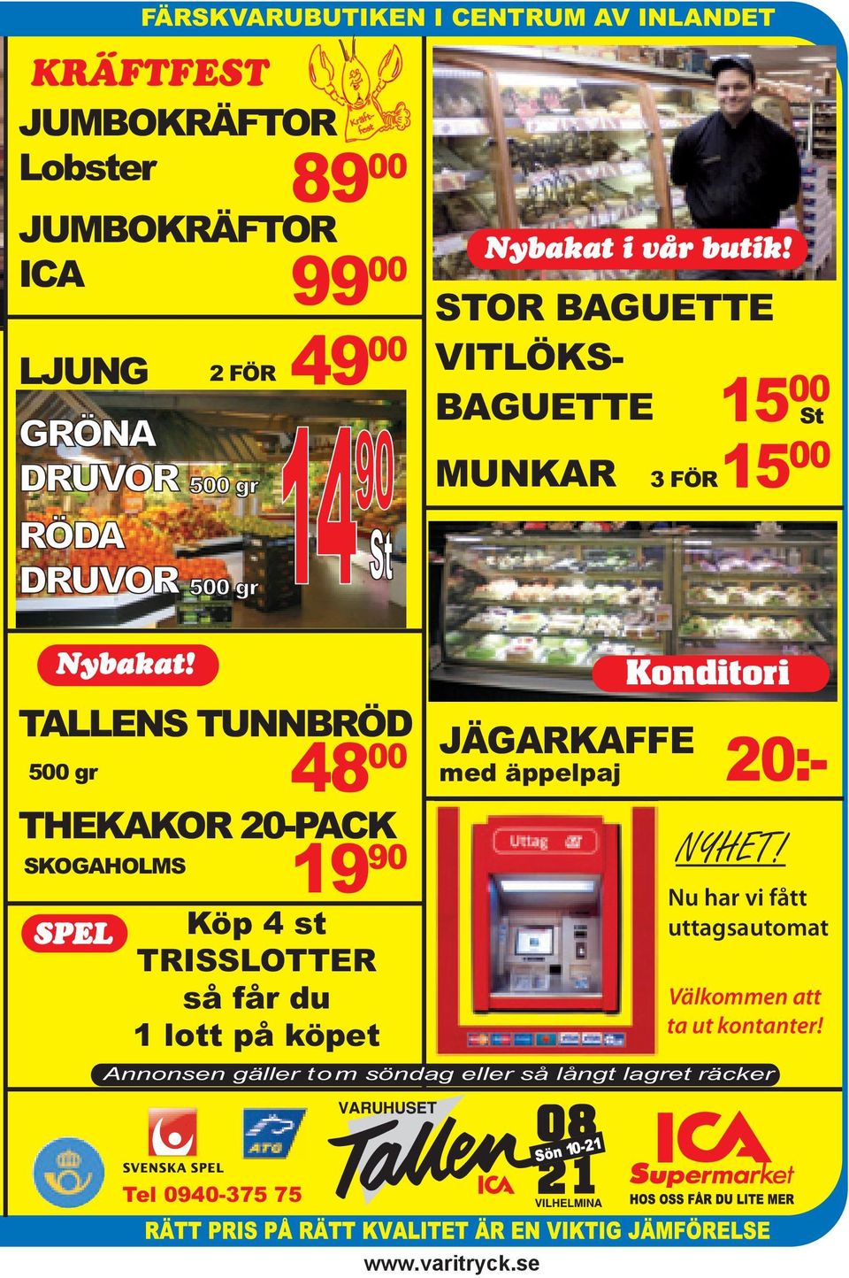 i vår butik! Nybakat!