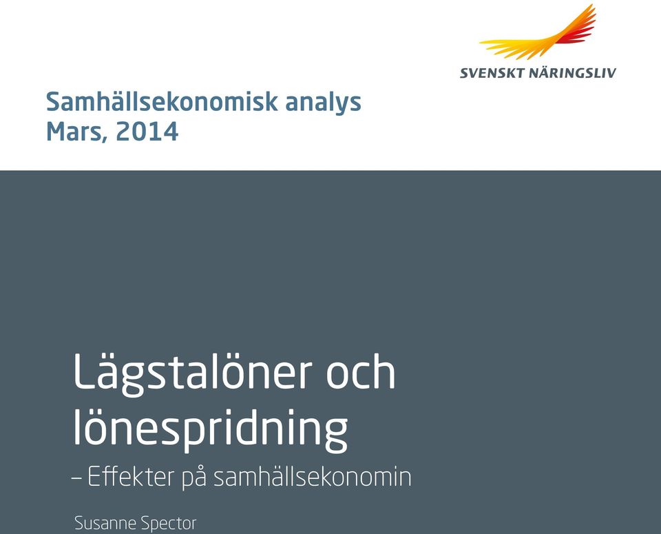 lönespridning Effekter på