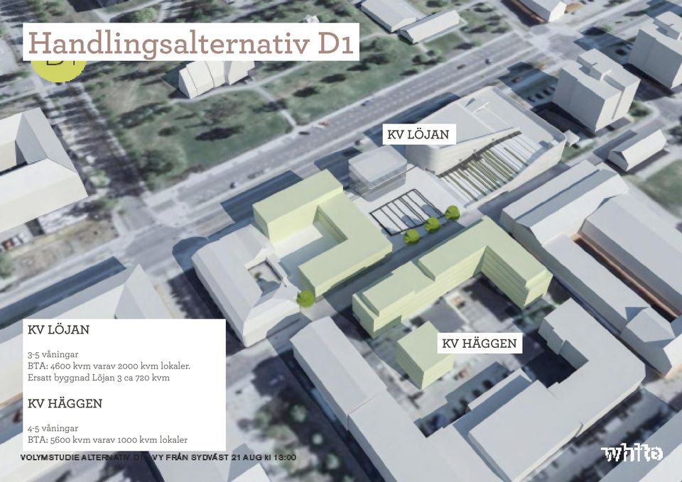 Ersatt byggnad Löjan 3 ca 720 kvm KV HÄGGEN KV