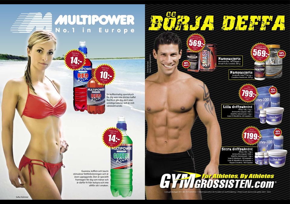 1199:- 799:- Lilla deffpaketet Whey-100, 1 kg + Amino-Pro Liquid,1 liter + Diet-Pro Advanced, 1 kg + Lose It!