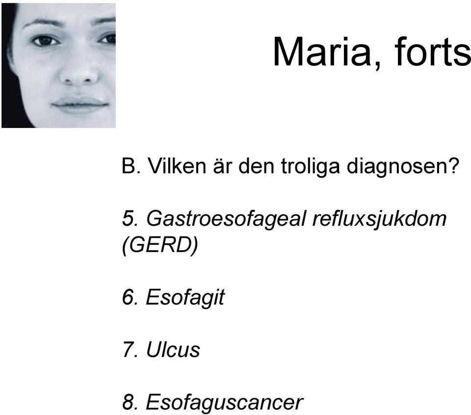 5. Gastroesofageal