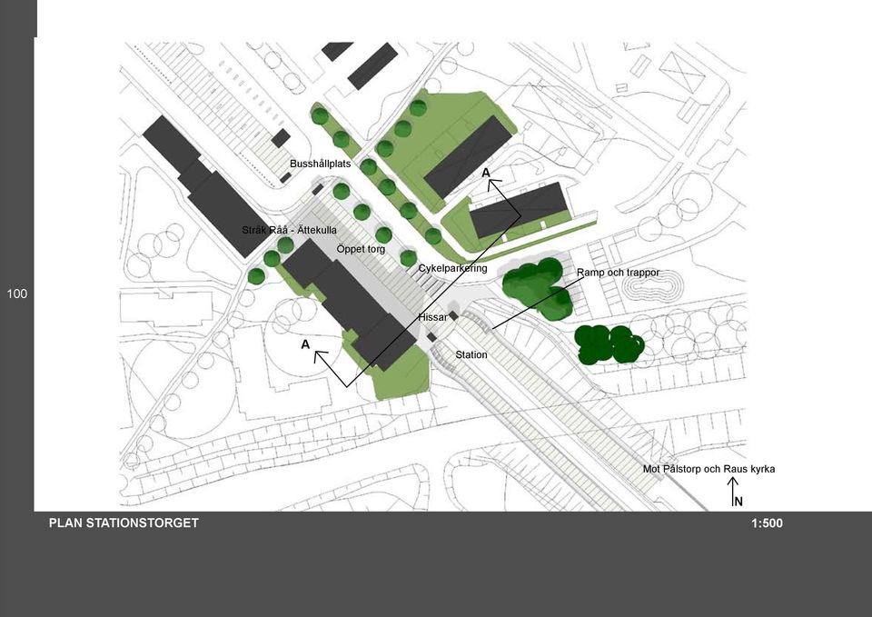 Hissar Station Ramp och trappor Mot