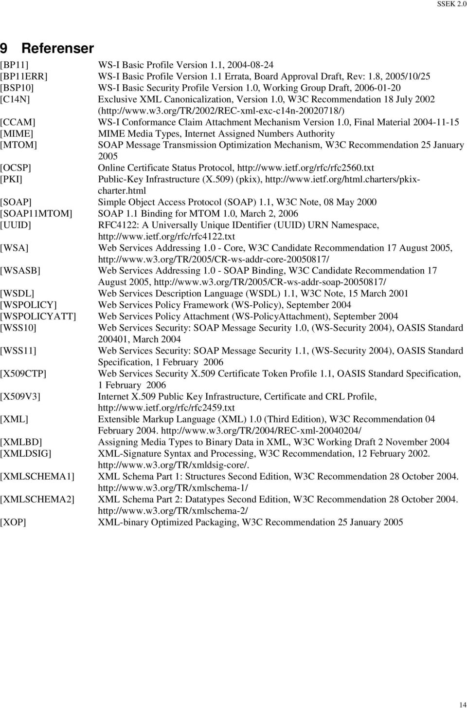 org/tr/2002/rec-xml-exc-c14n-20020718/) [CCAM] WS-I Conformance Claim Attachment Mechanism Version 1.