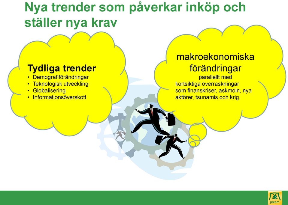 Informationsöverskott makroekonomiska förändringar parallellt med