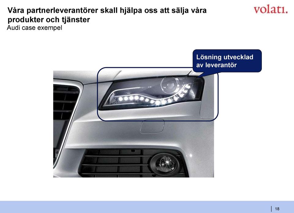 produkter och tjänster Audi case