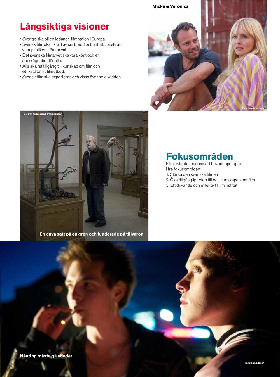 Svensk film ska exporteras och visas över hela världen.