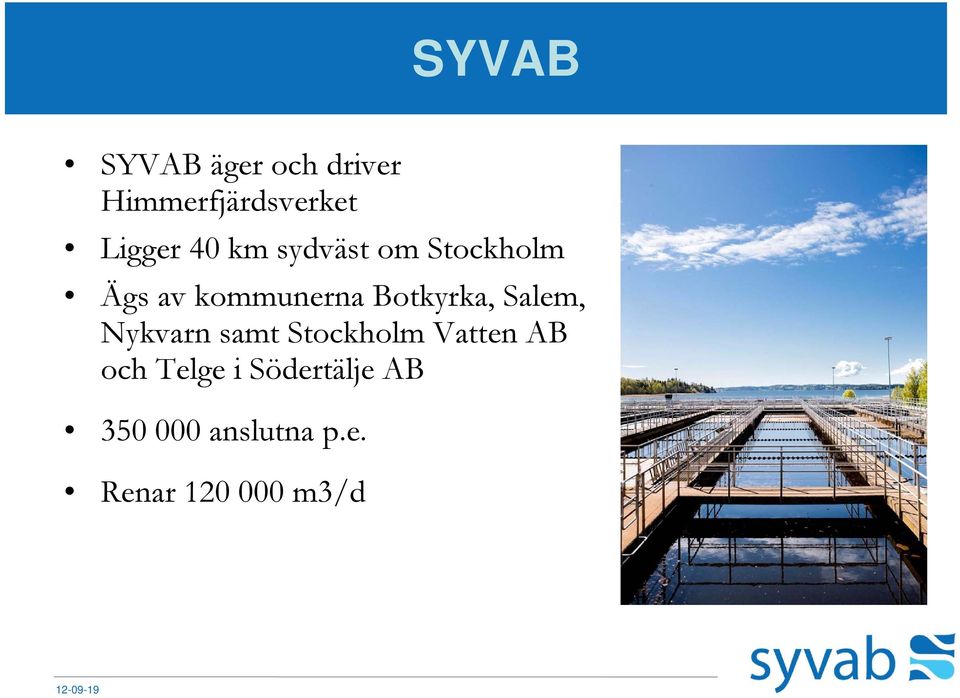 Salem, Nykvarn samt Stockholm Vatten AB och Telge i