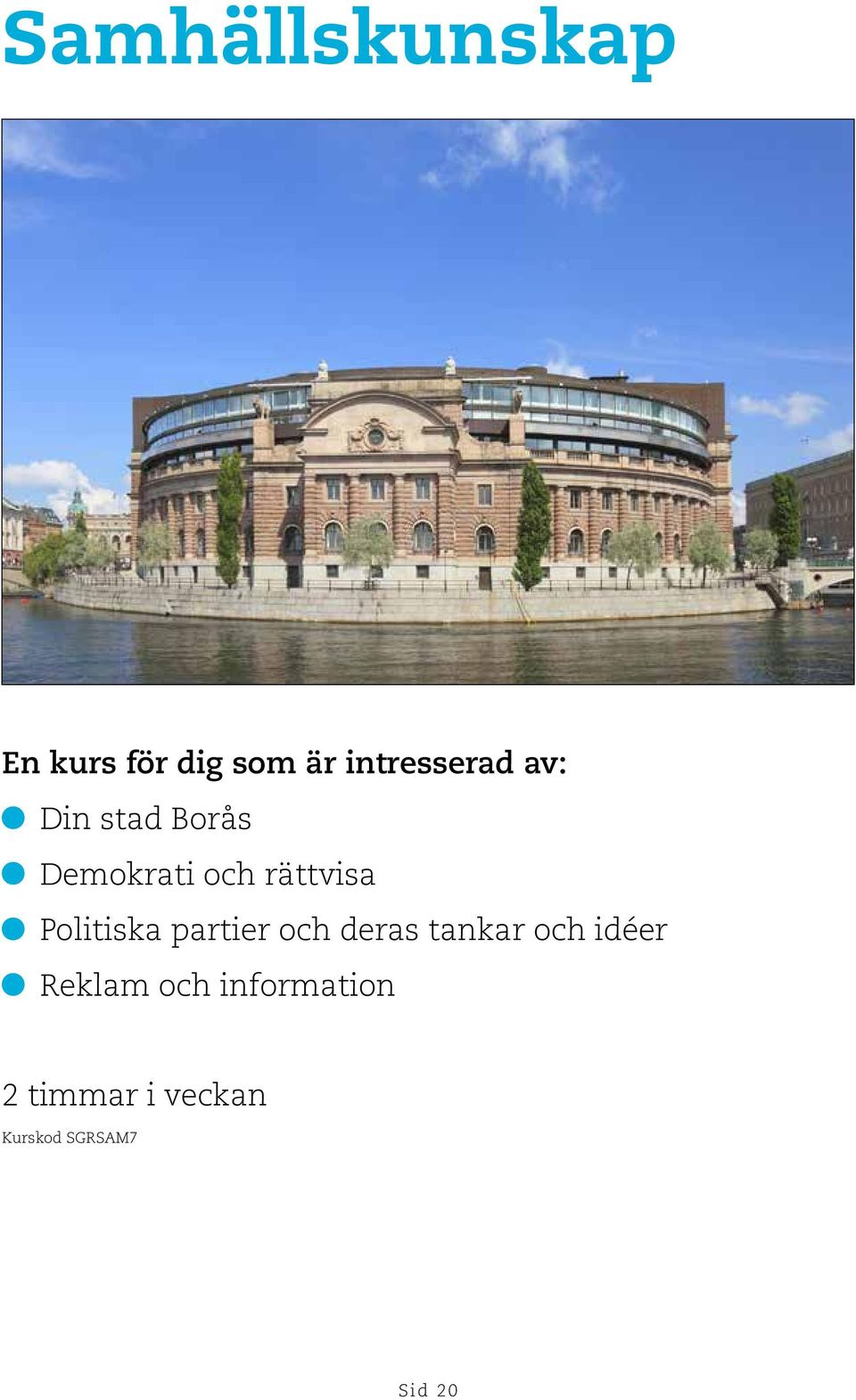 Politiska partier och deras tankar och idéer