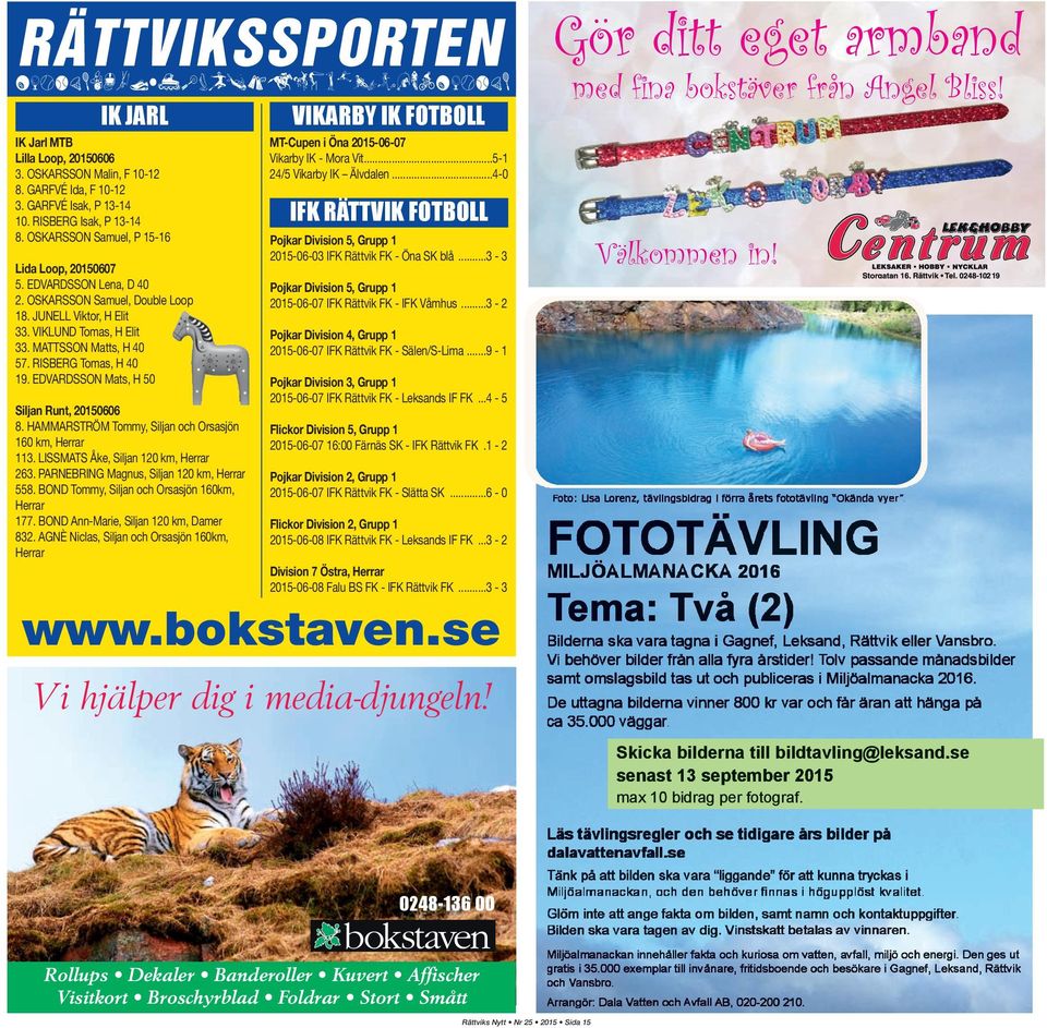 RISBERG Tomas, H 40 19. EDVARDSSON Mats, H 50 Siljan Runt, 20150606 8. HAMMARSTRÖM Tommy, Siljan och Orsasjön 160 km, Herrar 113. LISSMATS Åke, Siljan 120 km, Herrar 263.