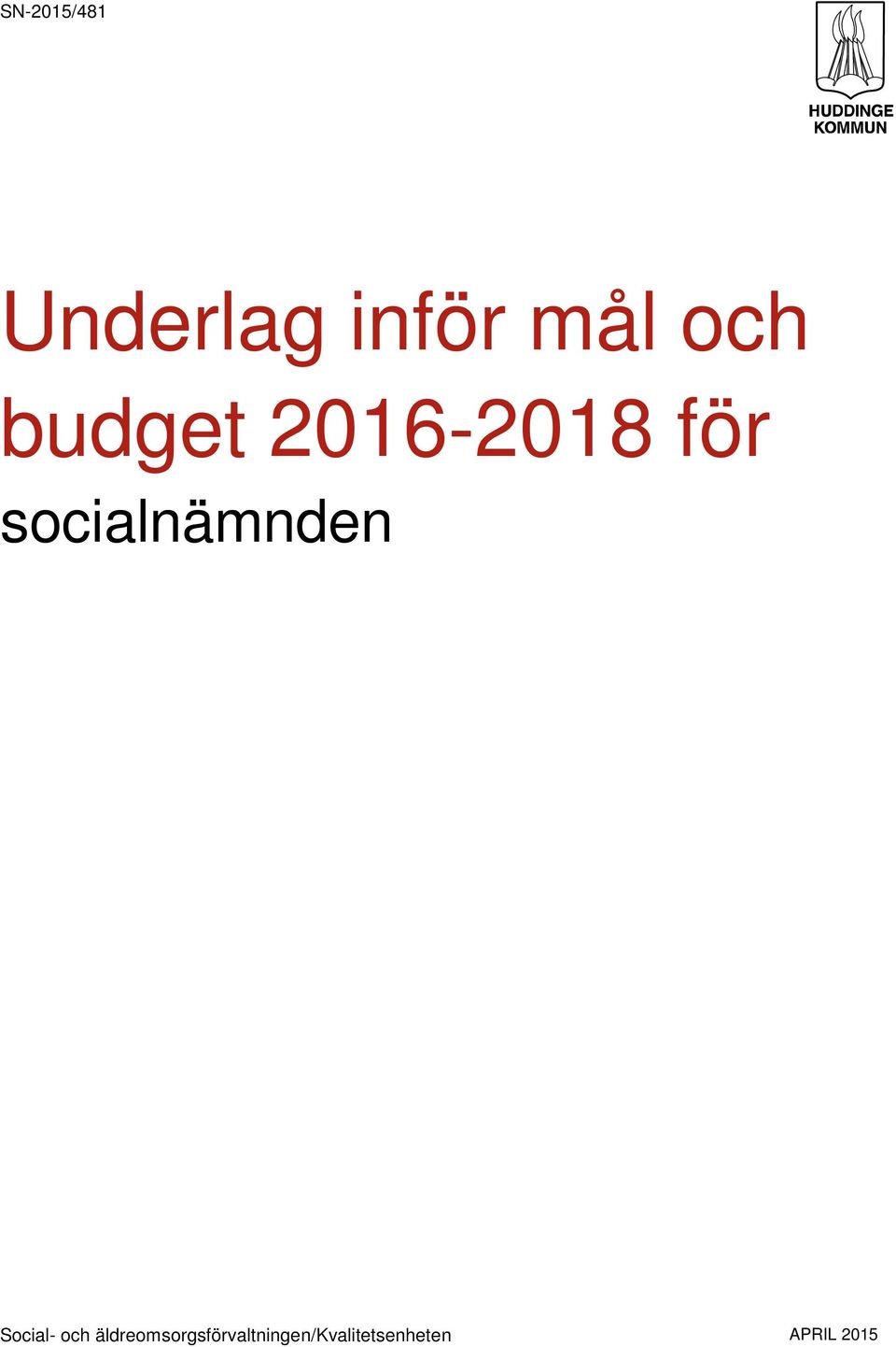 socialnämnden Social- och