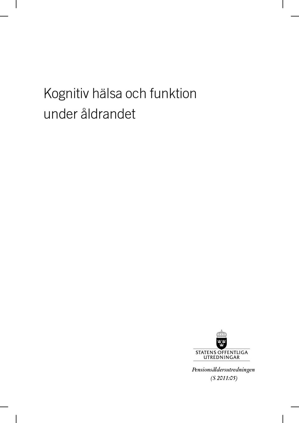 åldrandet