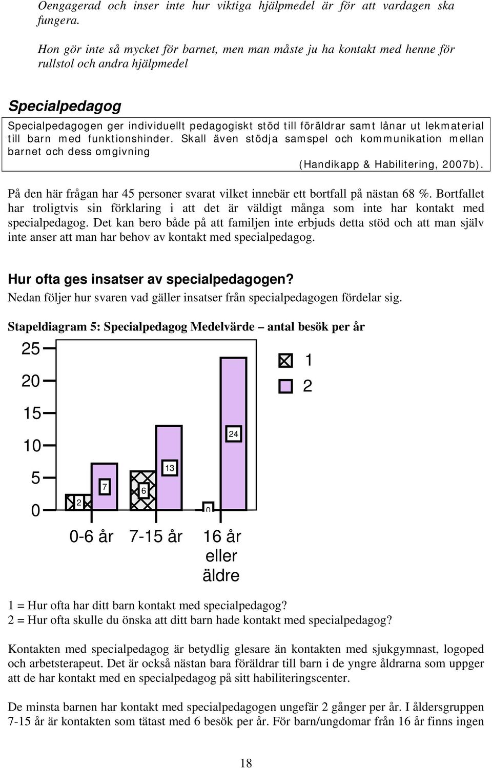 ut lekmaterial till barn med funktionshinder. Skall även stödja samspel och kommunikation mellan barnet och dess omgivning (Handikapp & Habilitering, 2007b).
