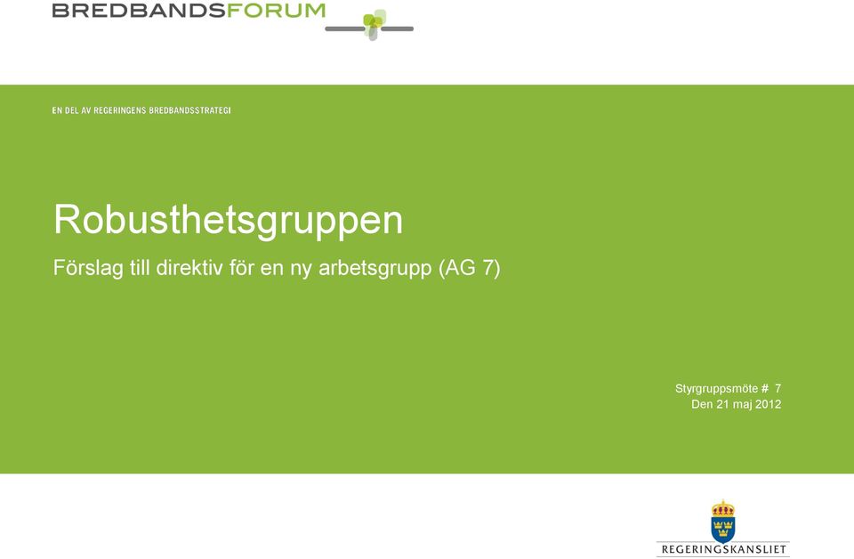 arbetsgrupp (AG 7)