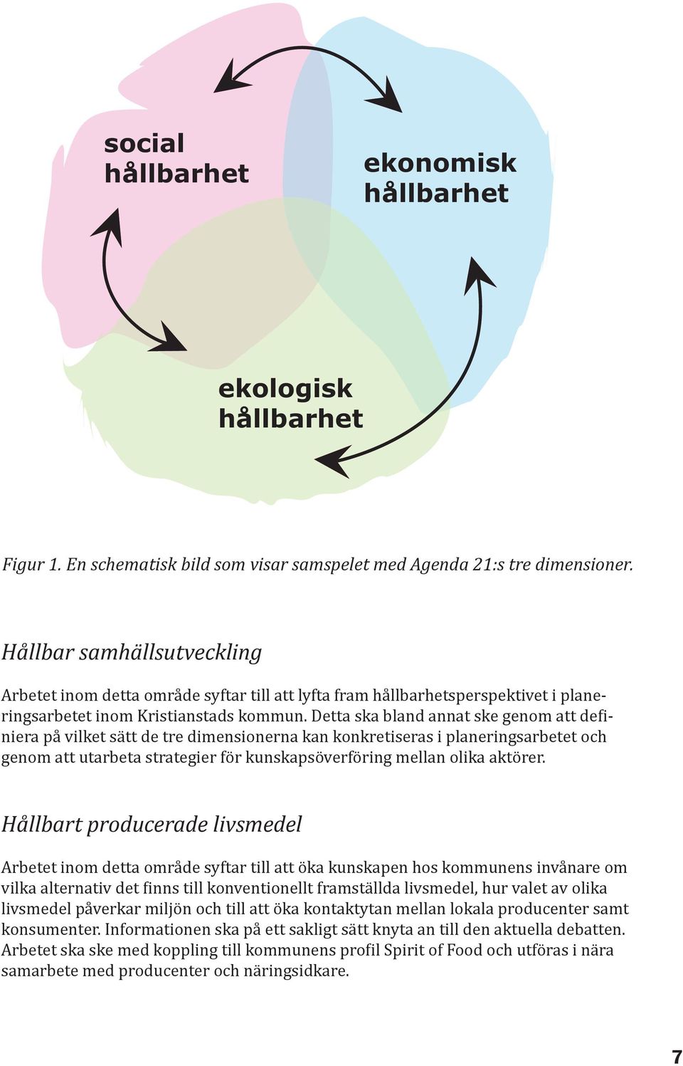 Detta ska bland annat ske genom att definiera på vilket sätt de tre dimensionerna kan konkretiseras i planeringsarbetet och genom att utarbeta strategier för kunskapsöverföring mellan olika aktörer.