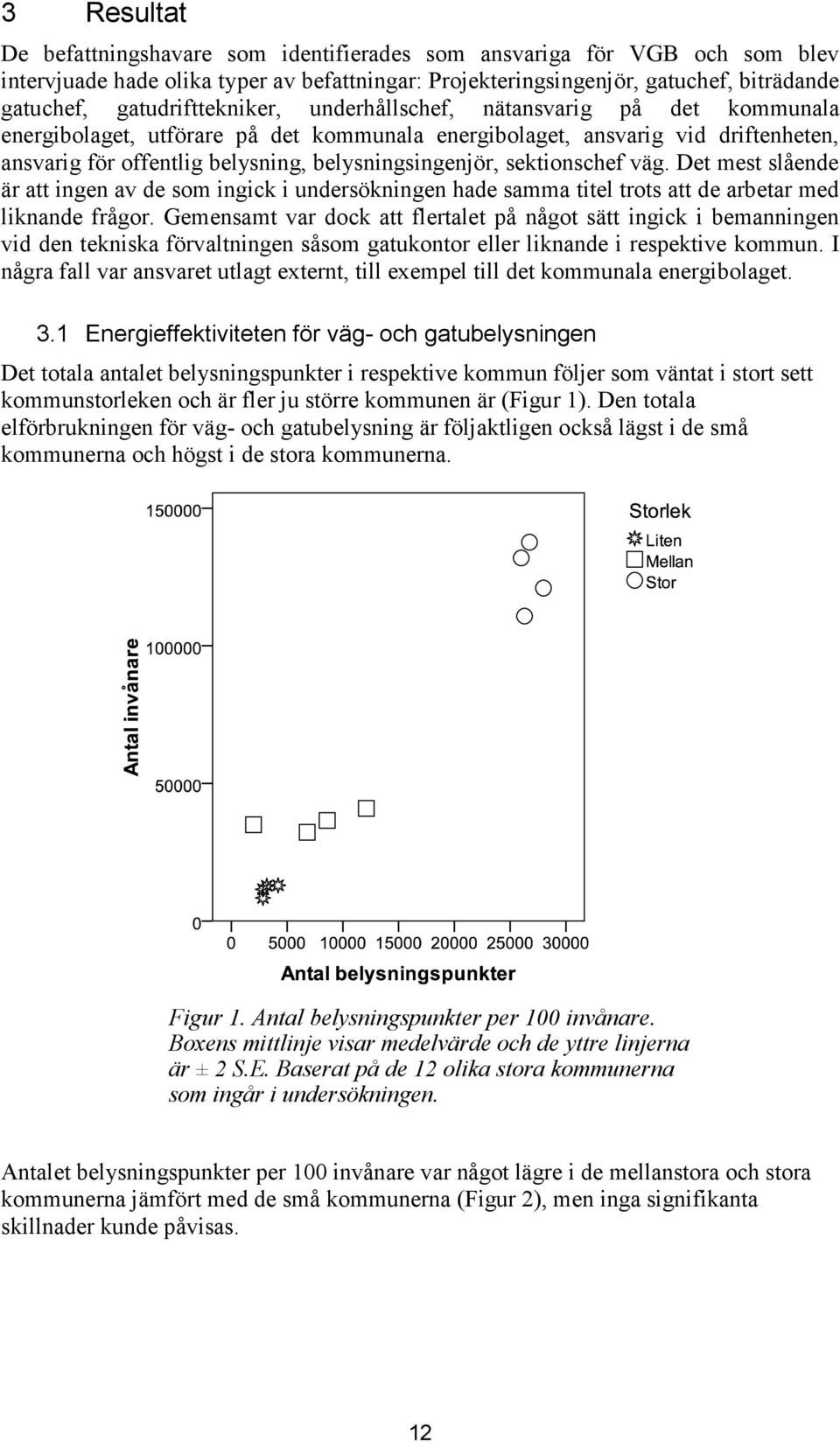 belysningsingenjör, sektionschef väg. Det mest slående är att ingen av de som ingick i undersökningen hade samma titel trots att de arbetar med liknande frågor.